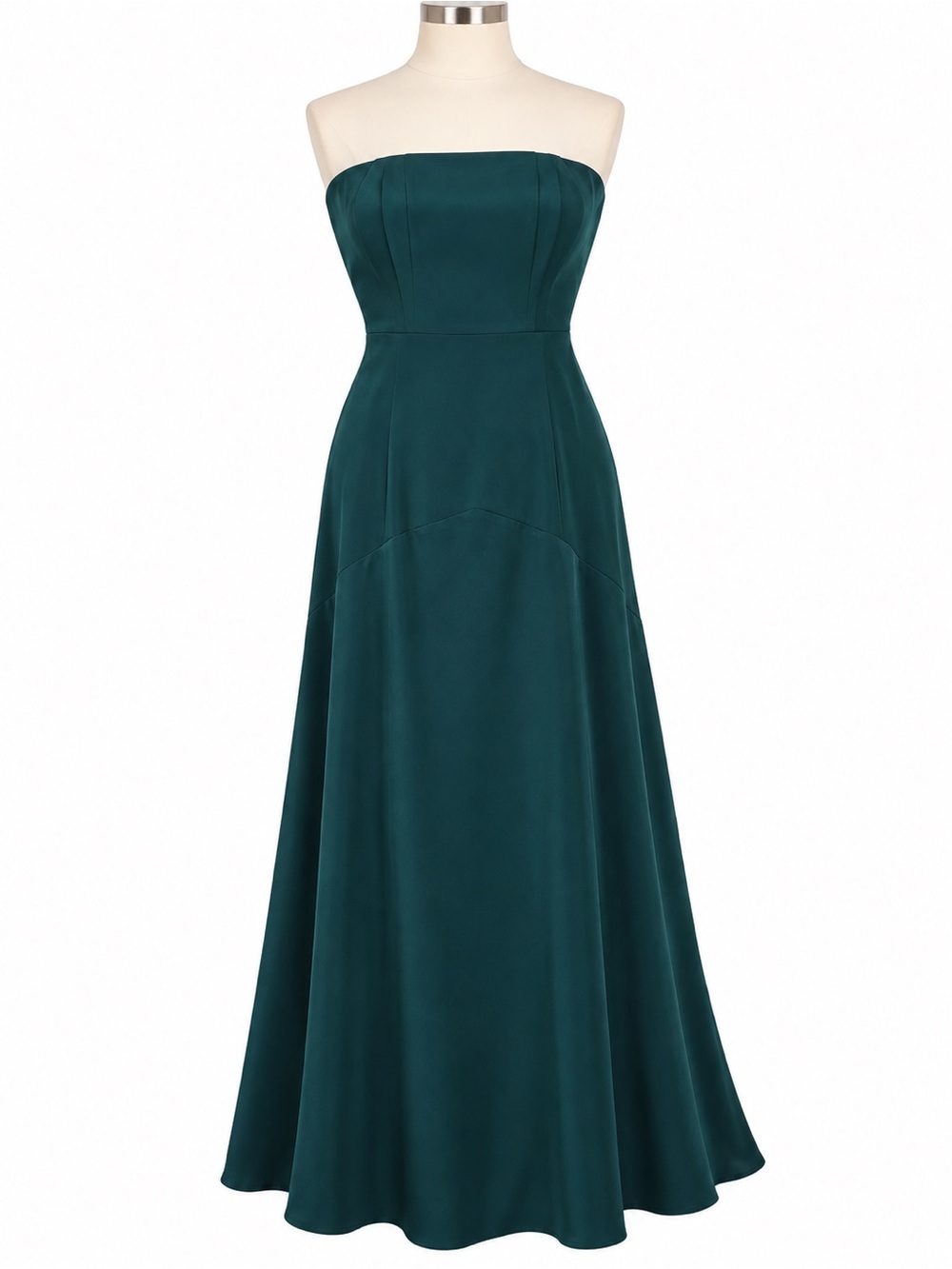 Lulus XL Strapless Dress – Two-Tone Fabric